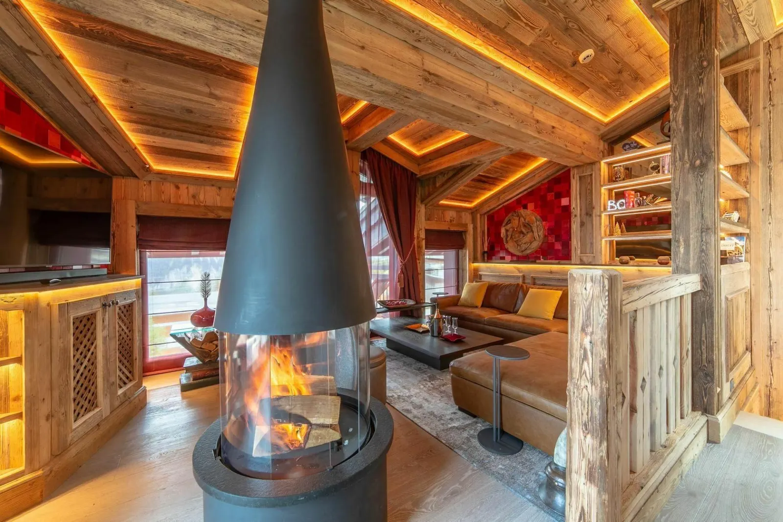 Chalet cu 5 dormitoare și jacuzzi, până la 12 persoane, fotografia 10