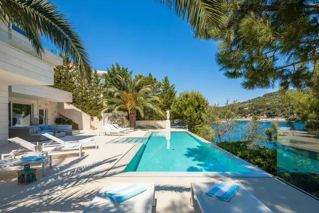 Villa with Heated pool and Sea view in Općina Selca
