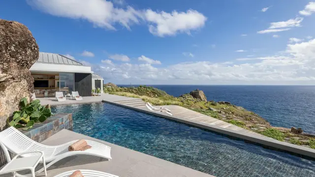 Vilă cu 4 dormitoare și piscină încălzită, Saint Barthélemy, Caraibe