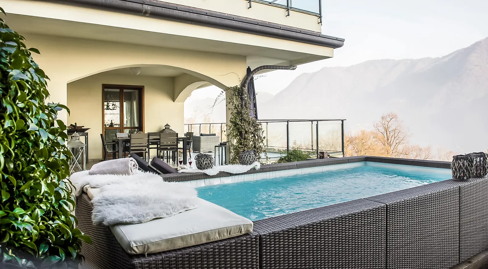 Vilă cu 4 dormitoare și piscină încălzită, Como, Lombardia, fotografia 5