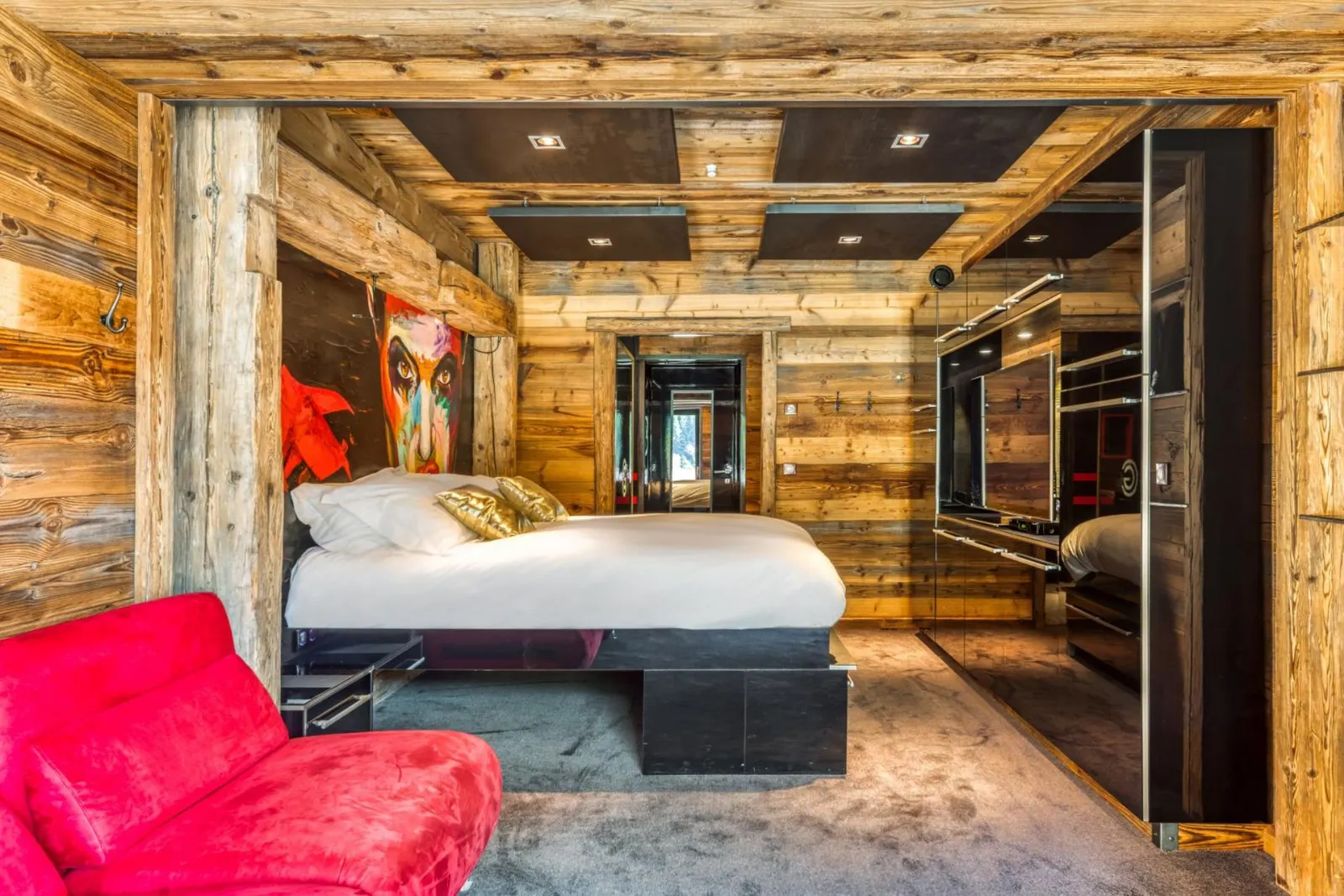 Chalet cu 7 dormitoare și piscină încălzită, capacitate 16 persoane, fotografia 13