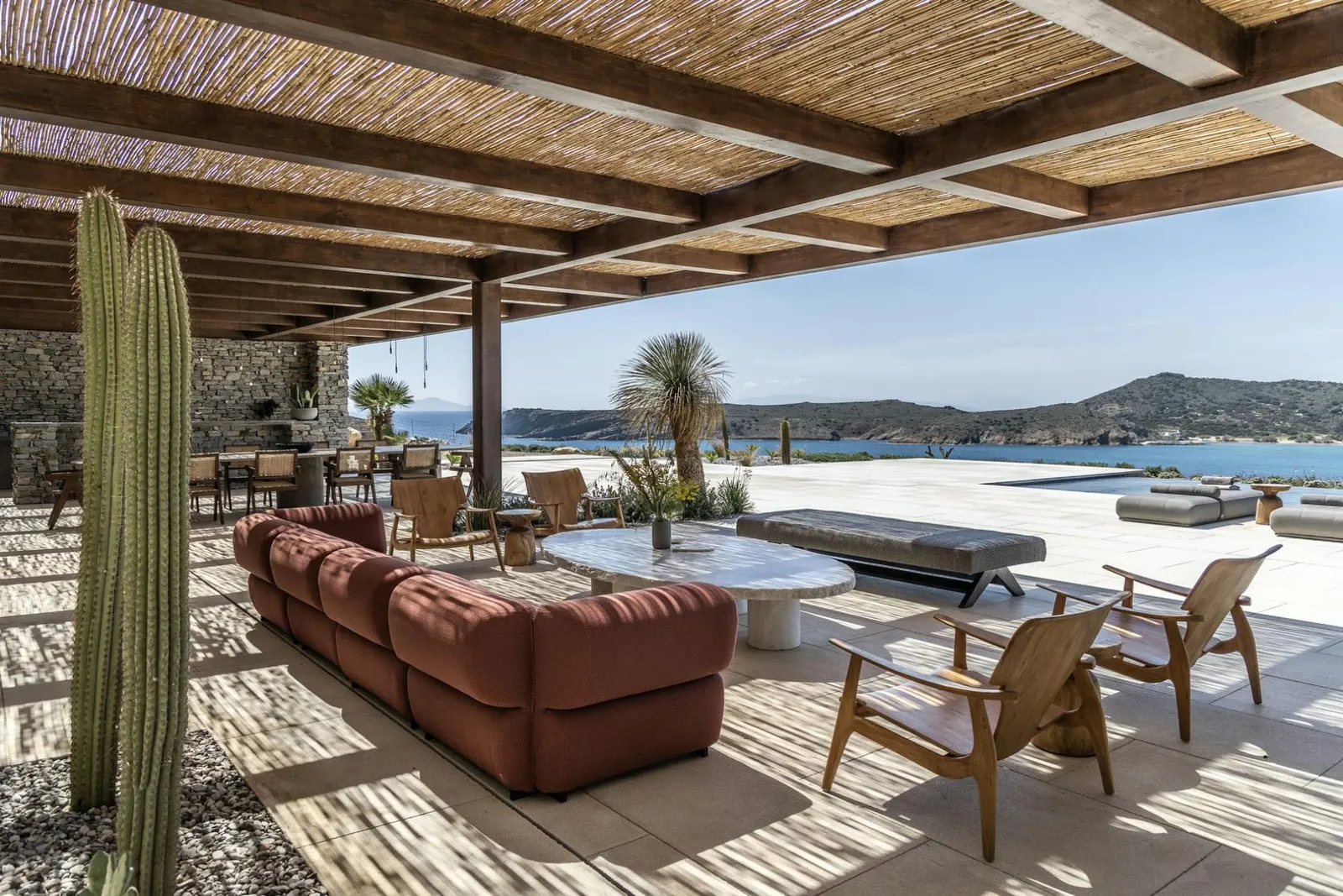 Vilă cu 6 dormitoare și piscină, Piso Livadi, South Aegean, fotografia 7