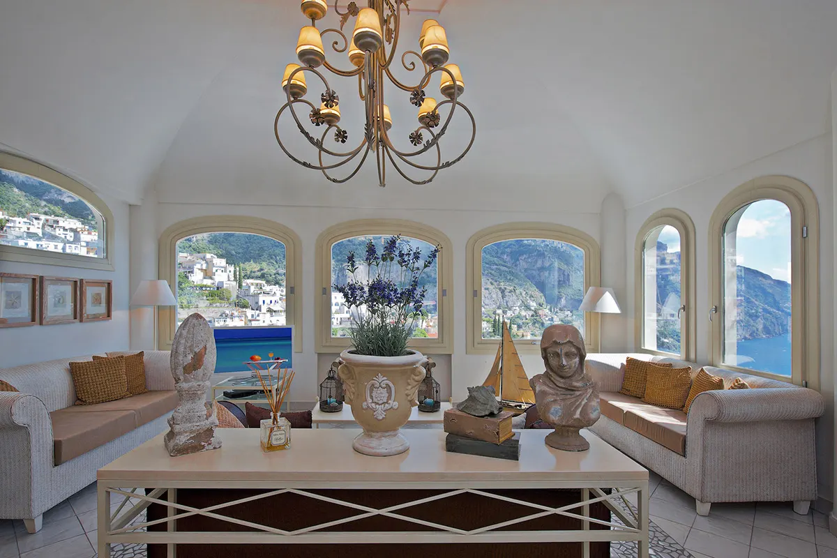 Vilă cu 6 dormitoare și piscină încălzită, Positano, fotografia 12
