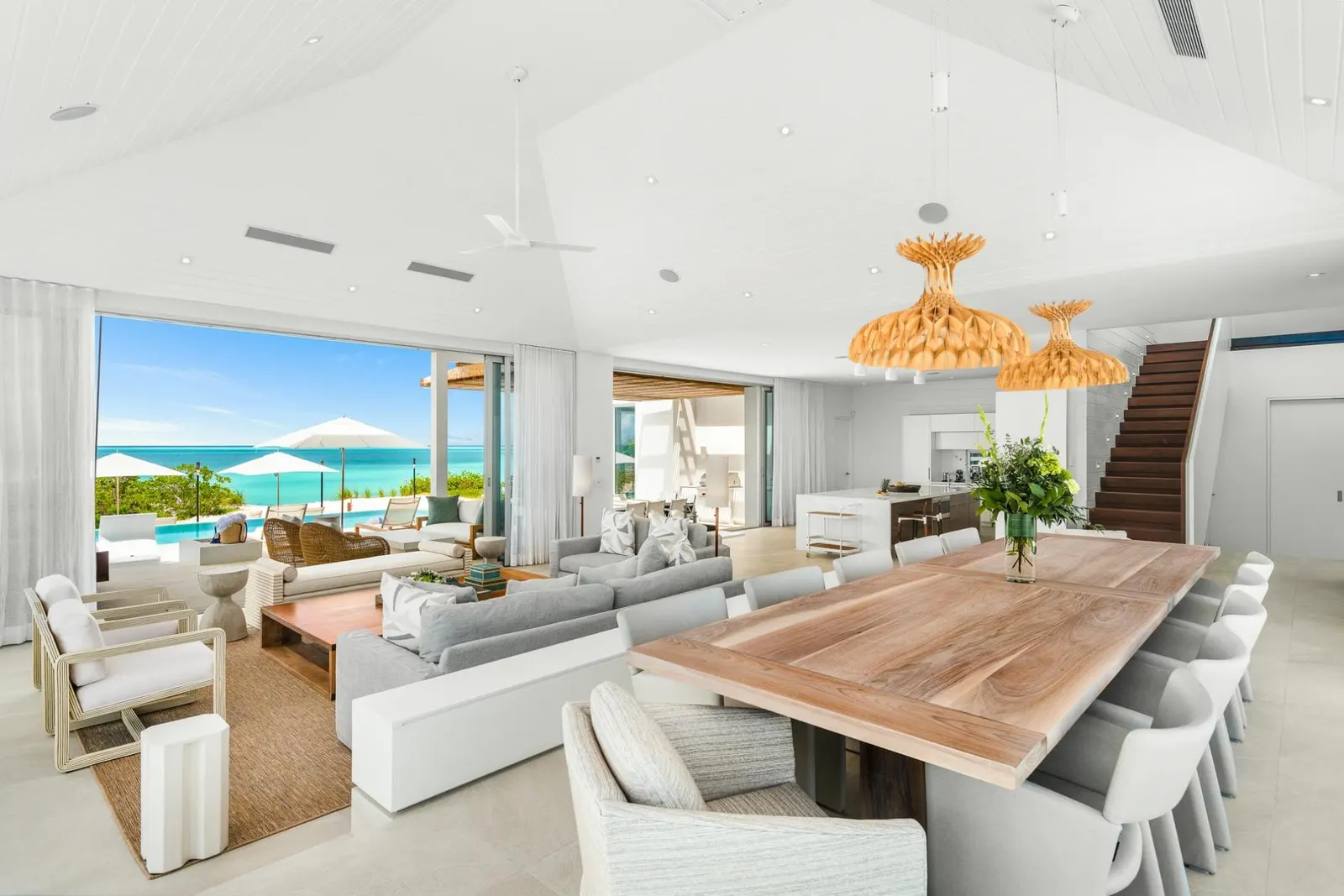 Vilă cu 5 dormitoare și piscină încălzită, Providenciales, fotografia 12