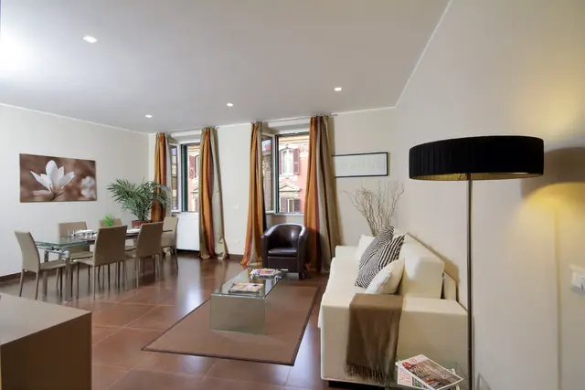 Apartament cu 2 dormitoare pentru 5 persoane, Roma