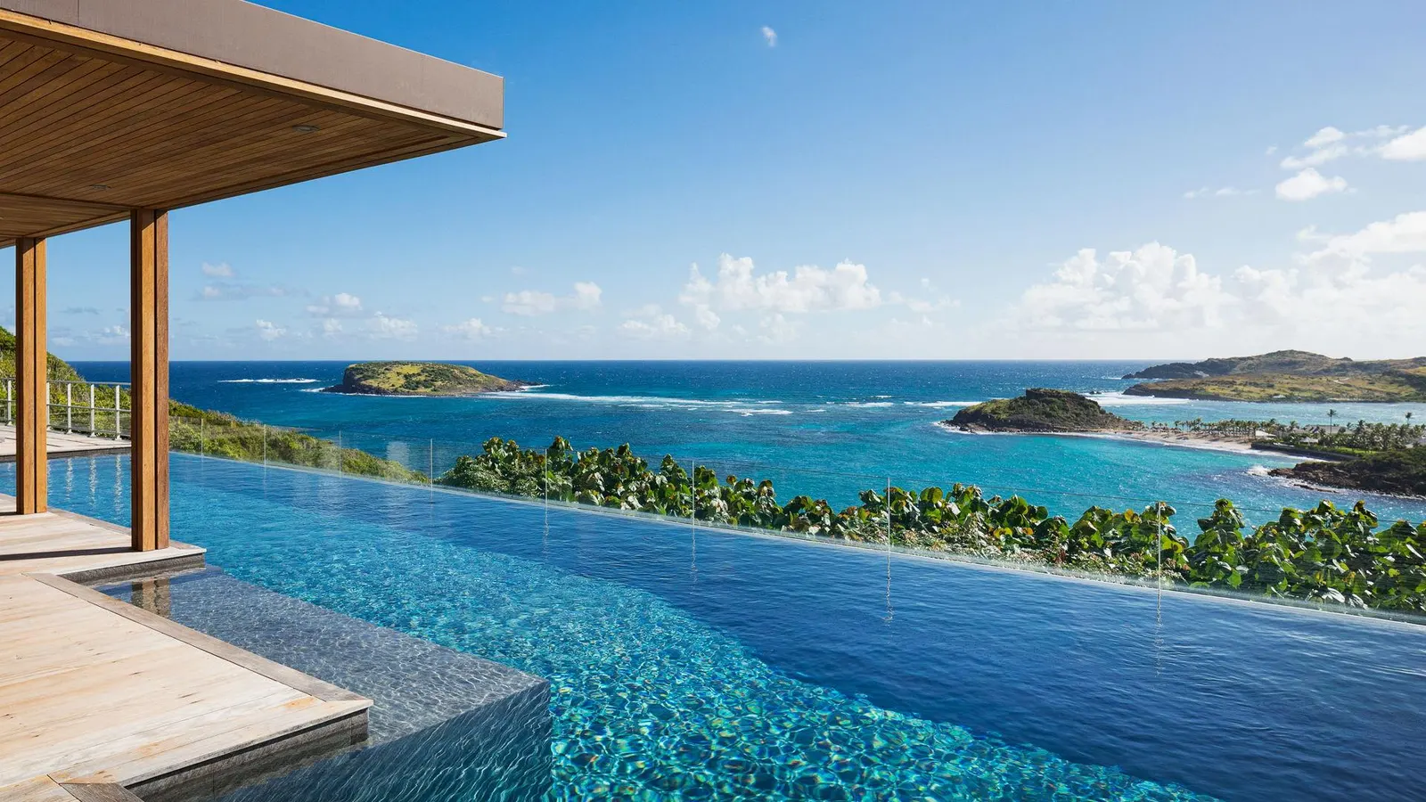 Vilă cu piscină încălzită și vedere la mare în Saint-Barthélemy, fotografia 13