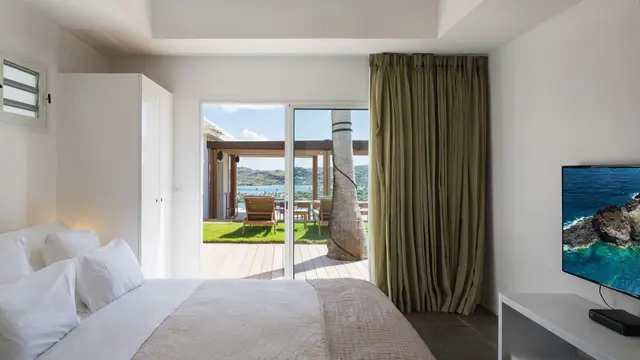 Vilă cu piscină încălzită și vedere la mare în Saint-Barthélemy