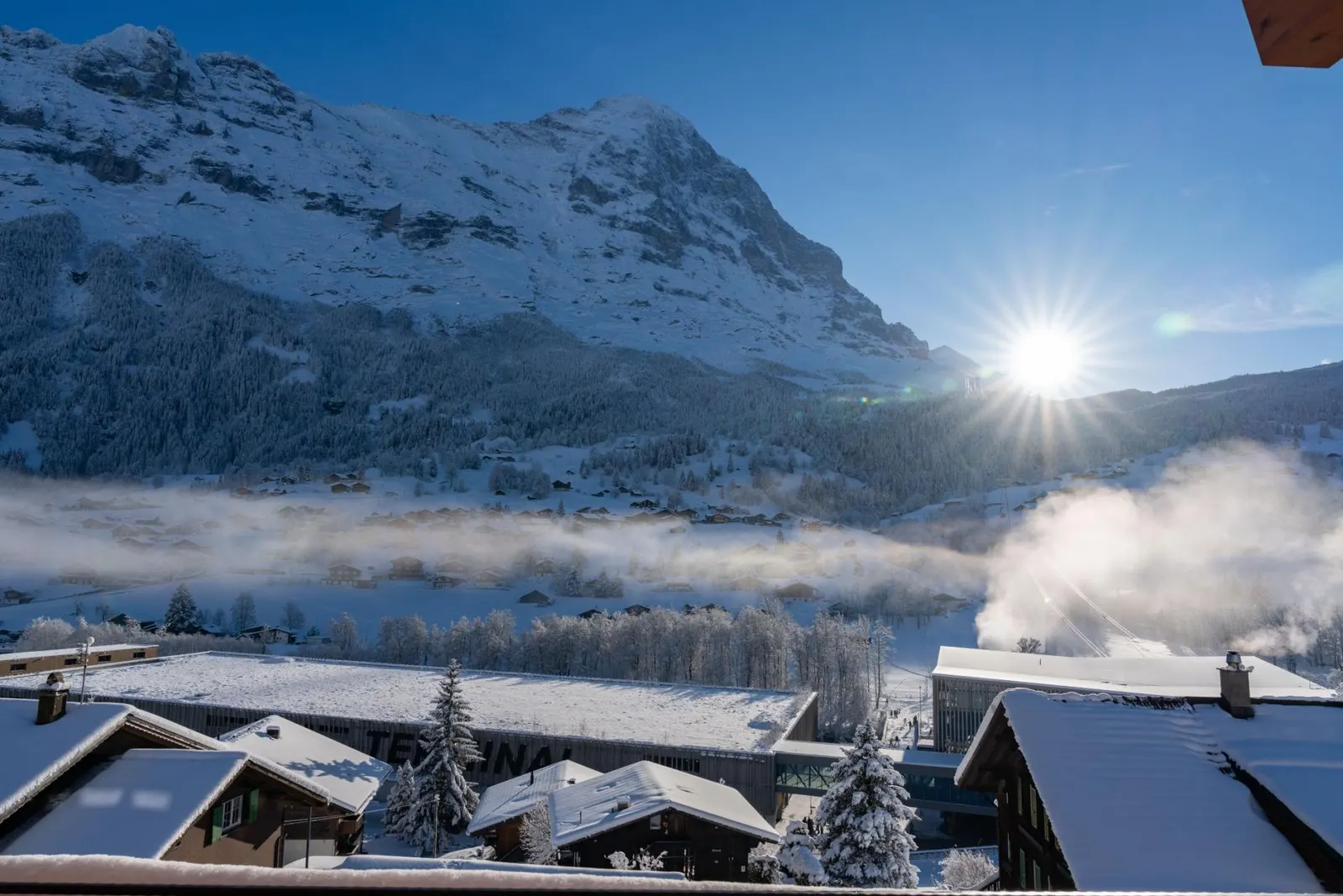 Chalet cu saună în Grindelwald, fotografia 5