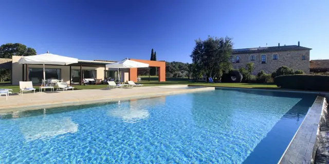 16-Bed Villa with Heated pool, Riudarenes