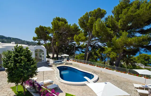 Vilă cu piscină în Anacapri