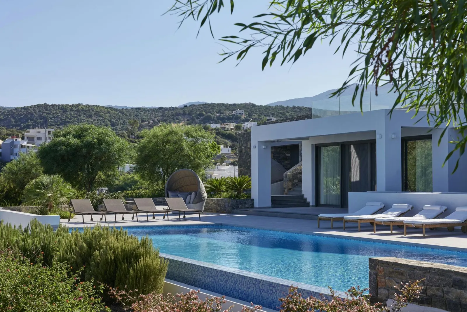 6-Bed Villa with Heated pool, Agios Nikolaos Municipal Unit, photo 2