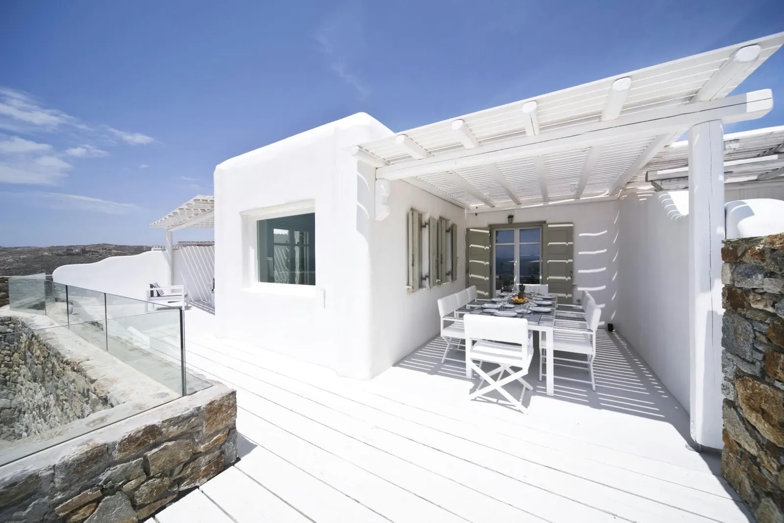 Vilă cu 3 dormitoare pentru 6 persoane, Municipalitatea Mykonos, fotografia 9