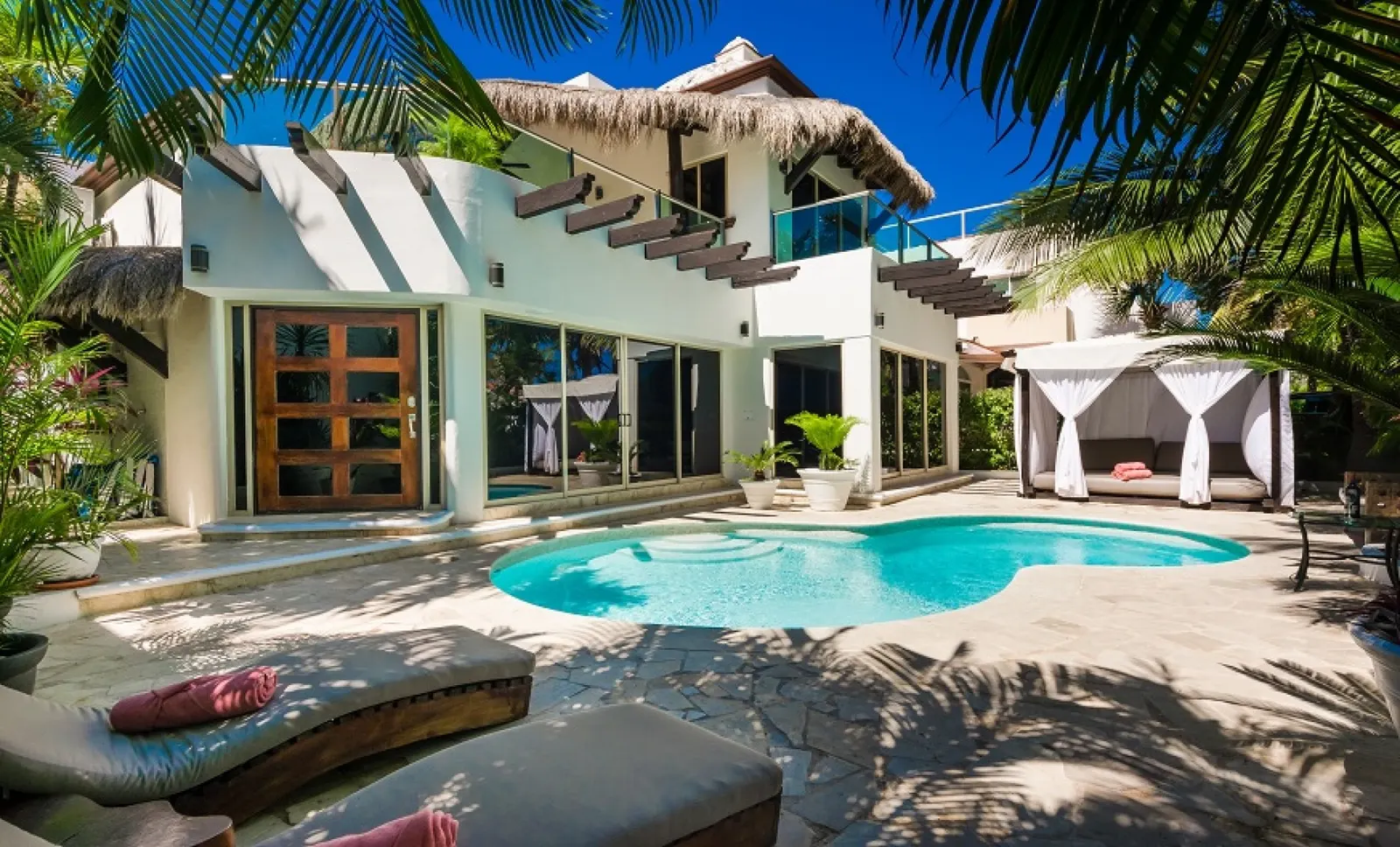 Vilă cu 5 dormitoare și piscină, Playa del Carmen, fotografia 16