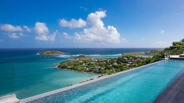 Vilă cu piscină încălzită în Saint Barthélemy