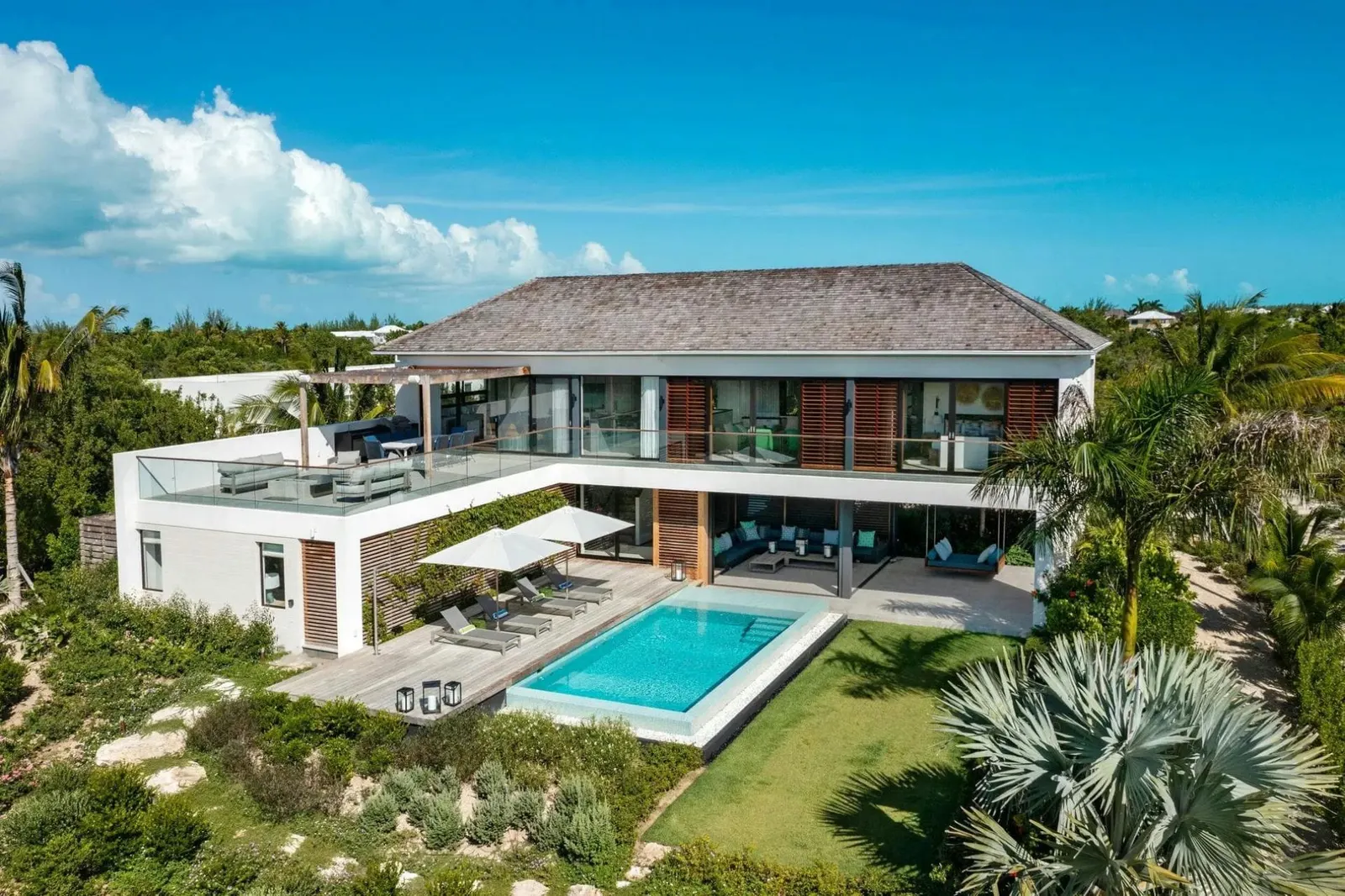 Vilă cu 3 dormitoare și piscină încălzită, Providenciales, Caraibe, fotografia 2