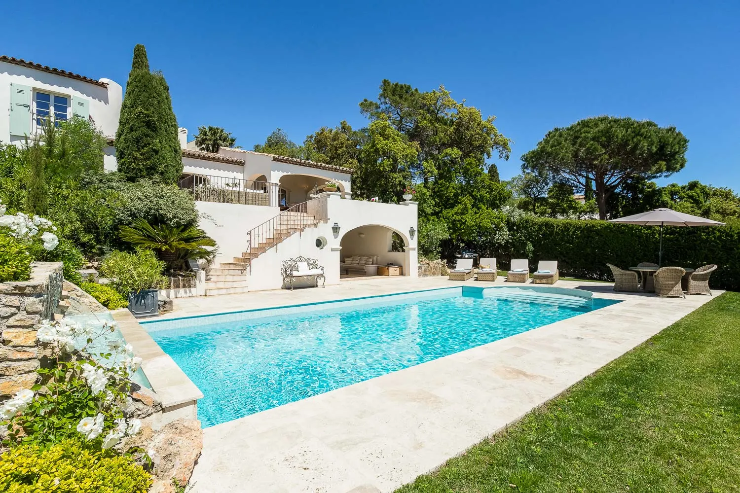 Vilă cu 5 dormitoare și piscină încălzită, pentru 12 persoane, fotografia 41