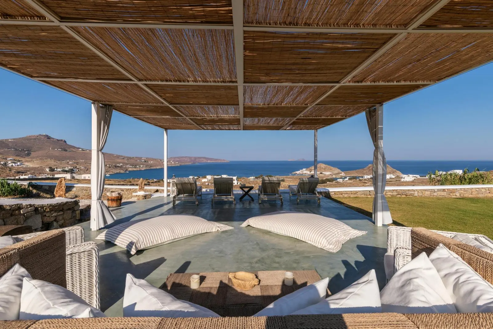 Vilă cu piscină încălzită și vedere la mare în Municipalitatea Mykonos, fotografia 7