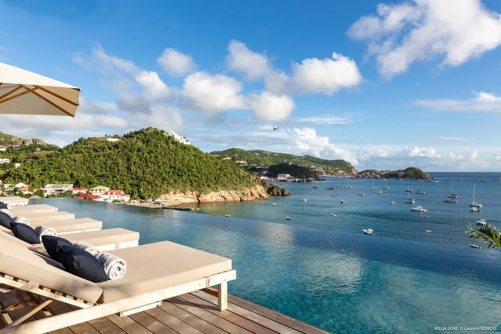 Vilă cu piscină încălzită și pe malul mării în Gustavia, fotografia 31