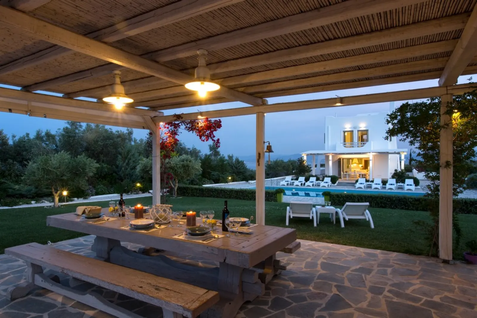 Vilă cu 10 dormitoare și piscină, Unitatea Municipală Loutraki - Perachora, Regiunea Peloponez, fotografia 34