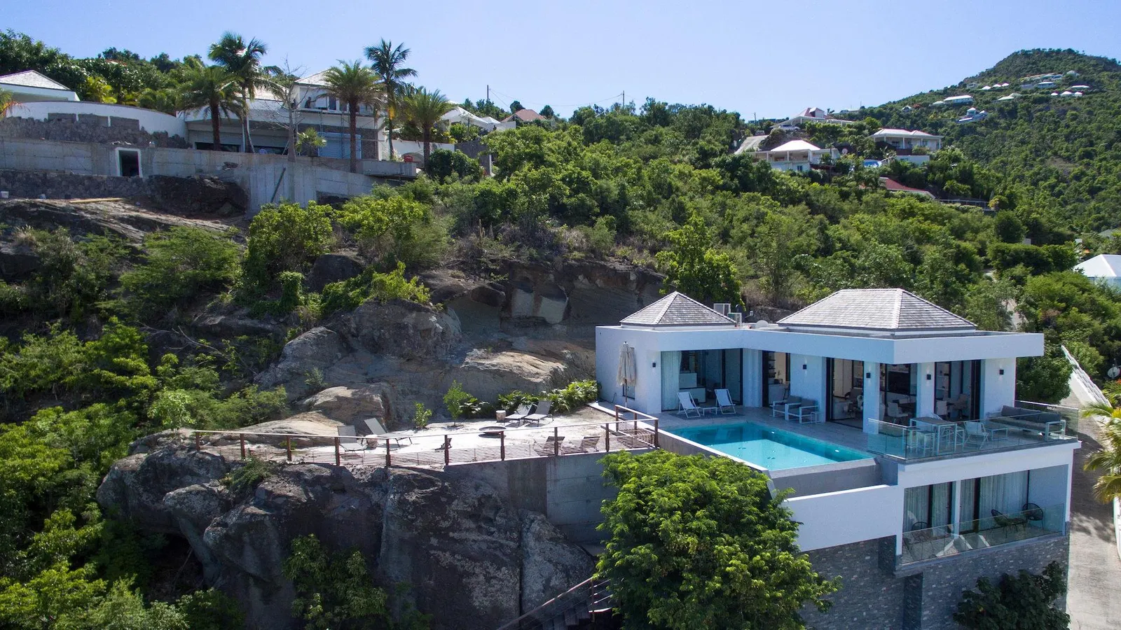 Vilă cu 3 dormitoare și piscină, Saint Barthélemy, fotografia 17