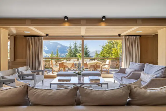 7 nopți la Chalet with Heated pool and Jacuzzi in Megève, fotografia 6
