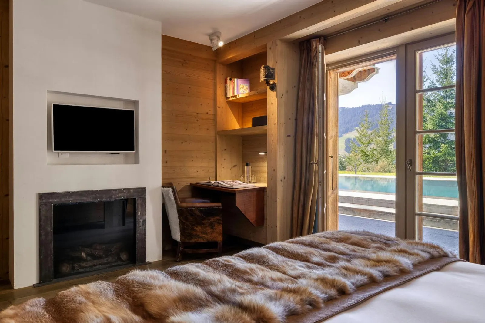 Chalet cu piscină încălzită și jacuzzi în Megève, fotografia 17