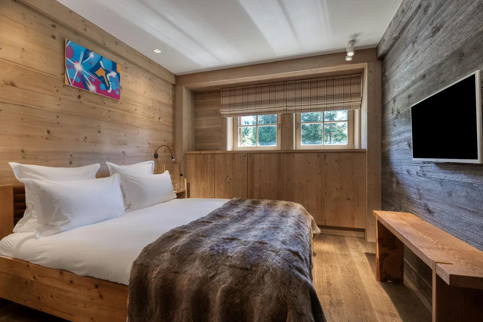 Chalet cu piscină încălzită și jacuzzi în Megève, fotografia 19