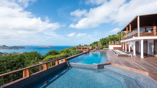 Vilă cu 6 dormitoare și piscină încălzită, Saint Barthélemy