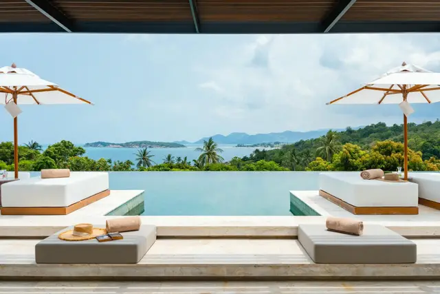 Villa with Swimming pool in อำเภอเกาะสมุย