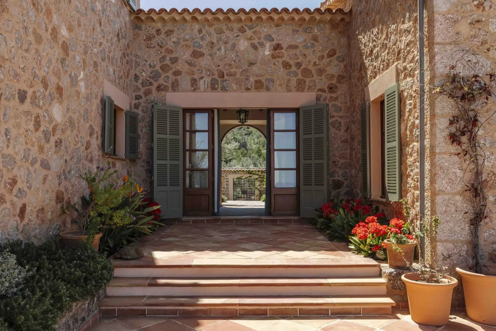 Villa with Heated pool and Tennis court in Banyalbufar, photo 11