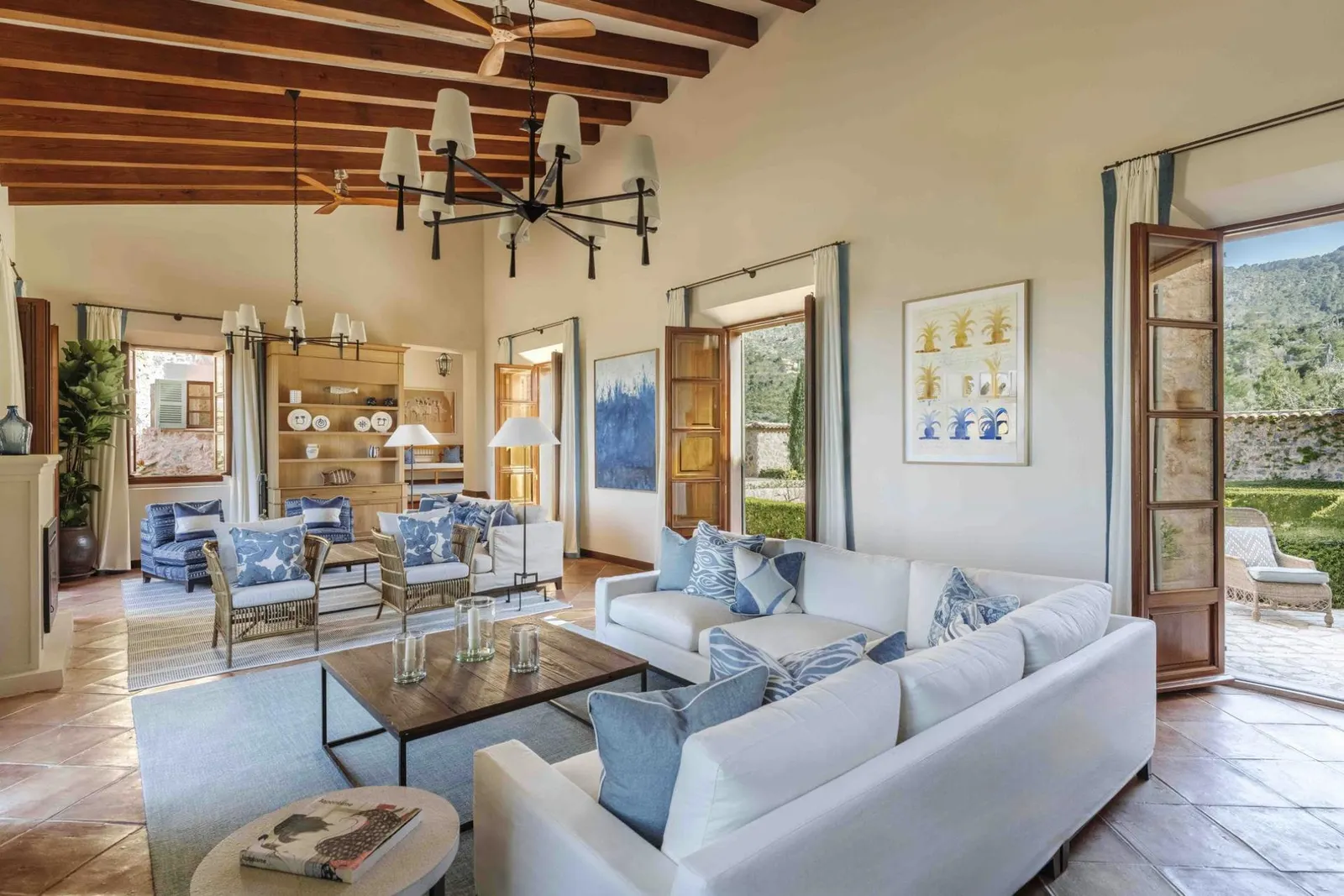 Villa with Heated pool and Tennis court in Banyalbufar, photo 12