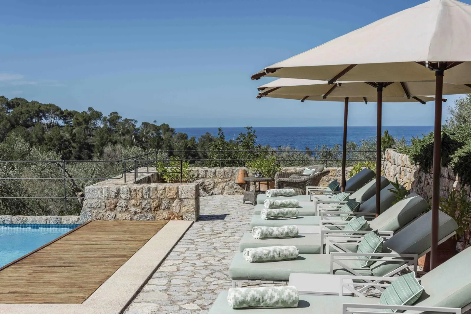 Villa with Heated pool and Tennis court in Banyalbufar, photo 3