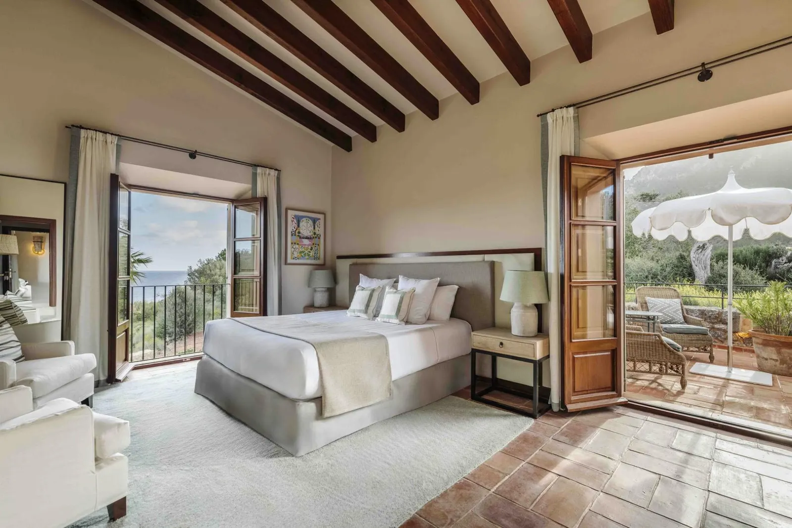 Villa with Heated pool and Tennis court in Banyalbufar, photo 17