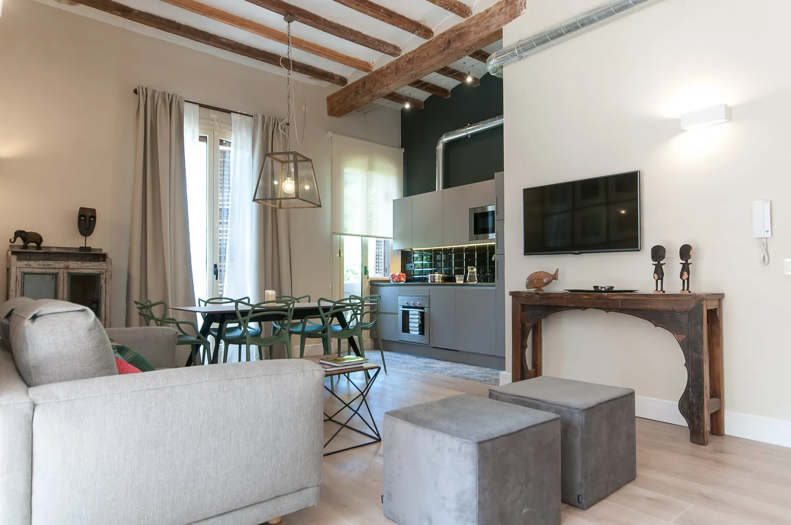 Apartment with Terrace in Barcelona, fotografia 4