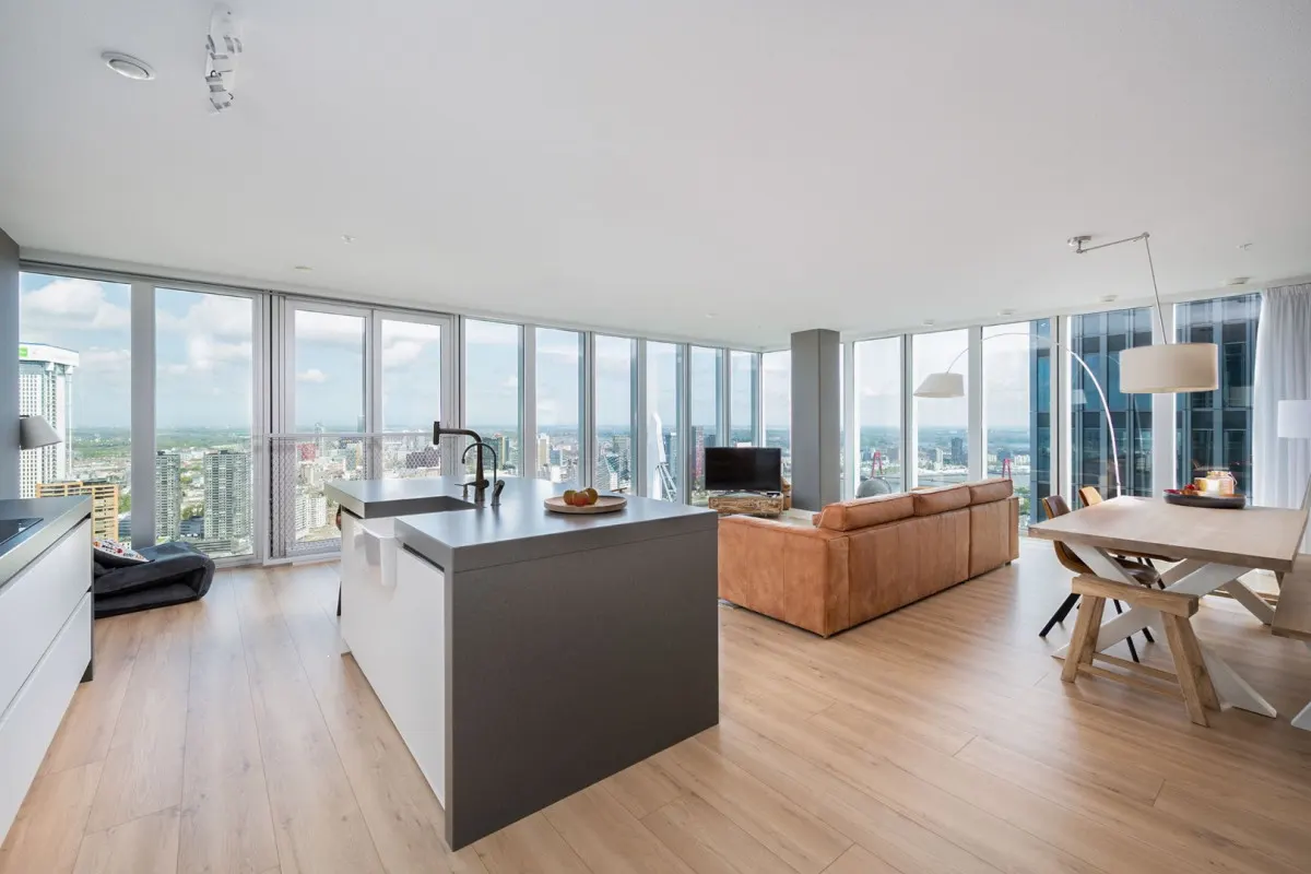 Apartament cu 2 dormitoare cu vedere la munte, Rotterdam, Olanda de Sud, fotografia 31