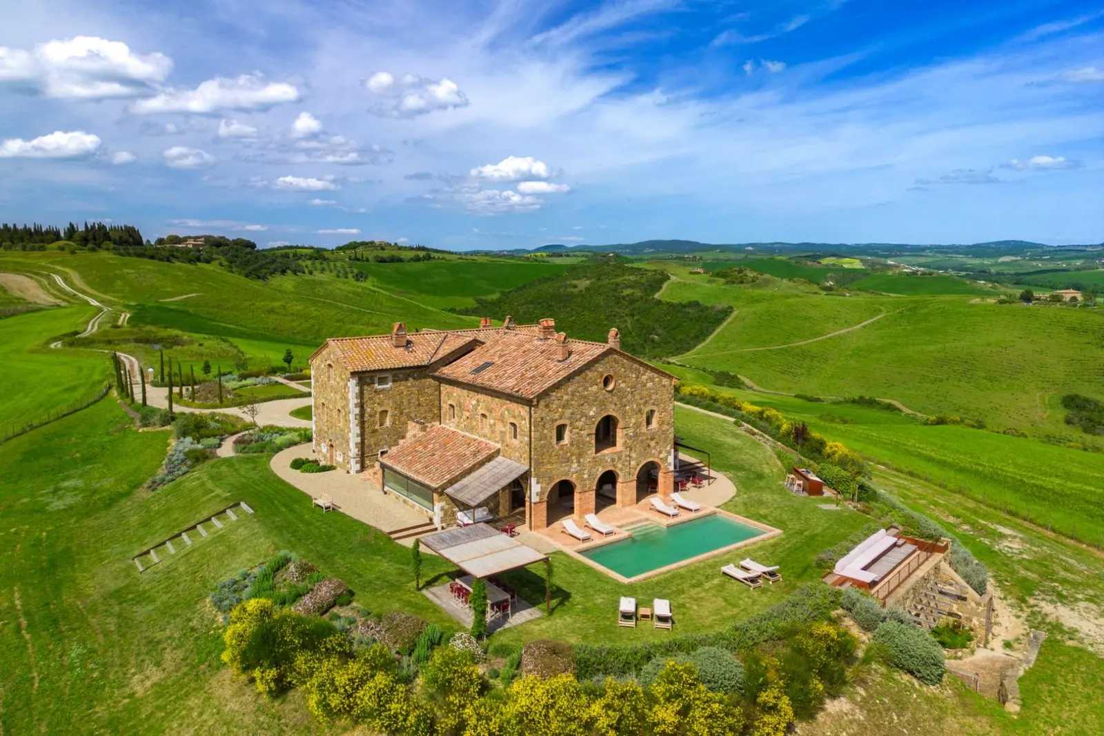 Vilă cu 6 dormitoare în Toscana, fotografia 25