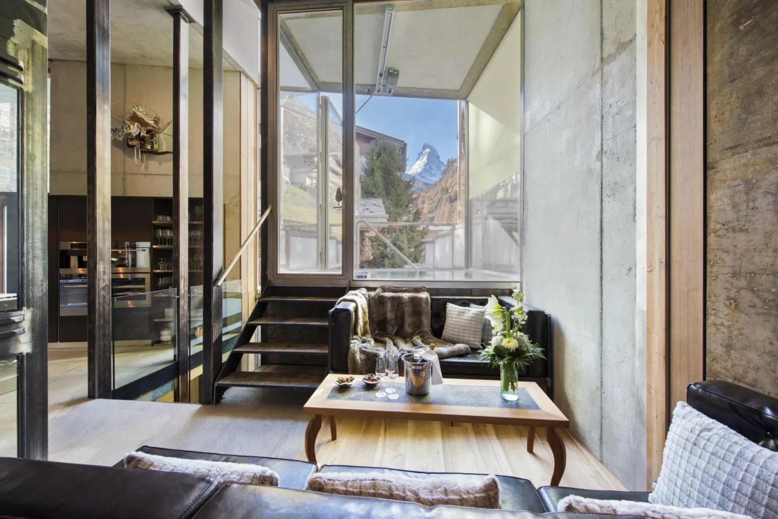 7 nopți la 5-Bedroom Chalet with Jacuzzi, Zermatt, Wallis, fotografia 9