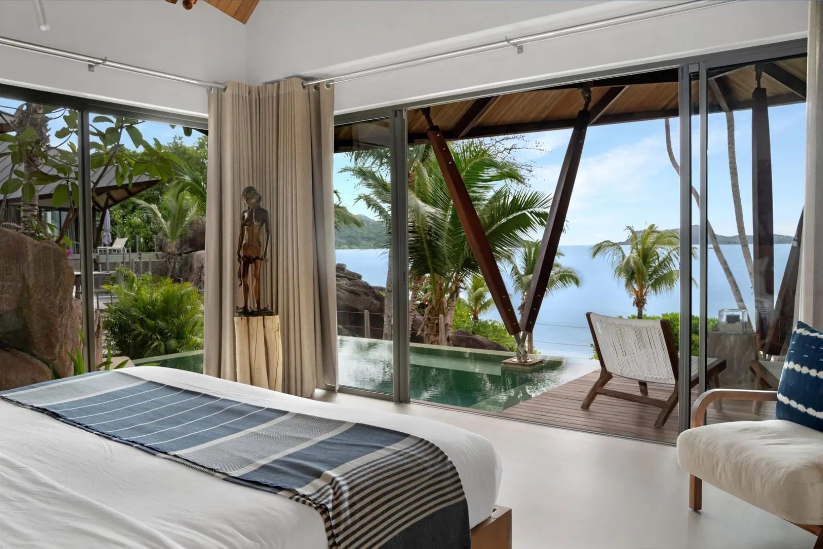 Vilă cu 5 dormitoare pentru 10 persoane, Baie Sainte Anne Praslin, fotografia 17