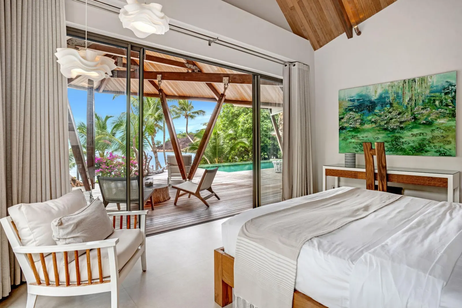 Vilă cu 5 dormitoare pentru 10 persoane, Baie Sainte Anne Praslin, fotografia 15