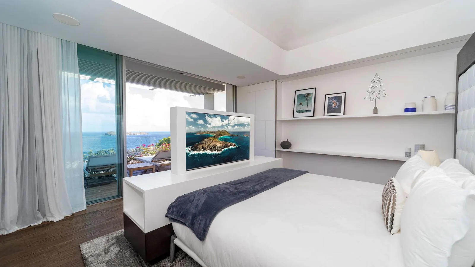 Vilă cu piscină încălzită și vedere la mare în Gustavia, fotografia 14