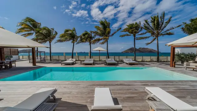 Vilă cu piscină încălzită în Gustavia